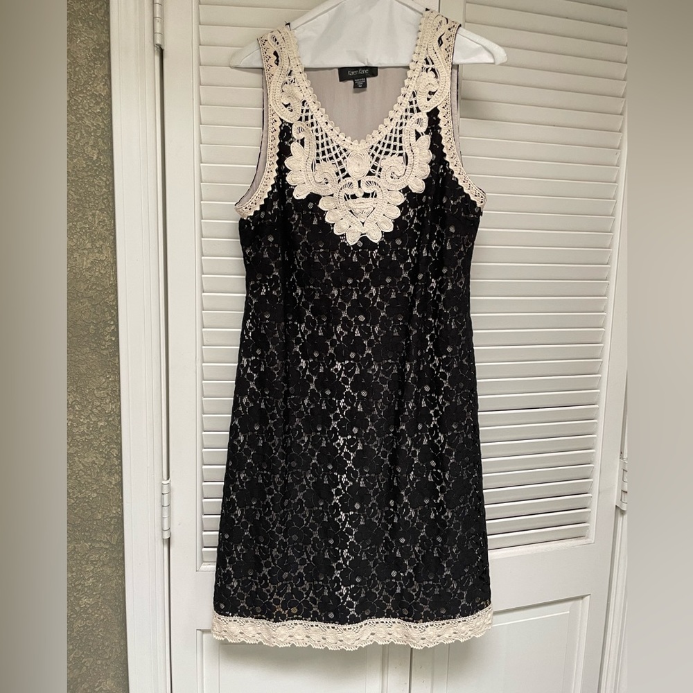 Lace sheath dress